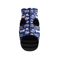 Курточка для тварин WAUDOG Clothes "Бетмен біло-блакитний" M 50 (0950-4001)