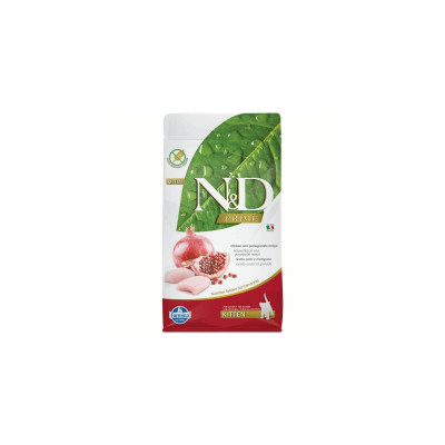 Сухий корм для кішок Farmina GRAIN FREE Kitten курка, гранат 300 г (8010276021199)