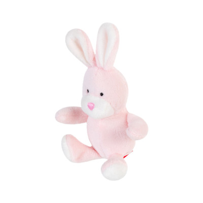 Іграшка для собак GiGwi Plush Заєць з пищалкою 11 см (75119)