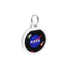 Адресник для тварин WAUDOG Smart ID з QR-паспортом "NASA", коло 25 мм (0625-0147)