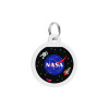 Адресник для тварин WAUDOG Smart ID з QR-паспортом "NASA", коло 25 мм (0625-0147)