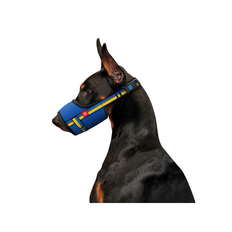 Намордник для собак WAUDOG Nylon «Colors of freedom» L 25-34 см (352-4020)