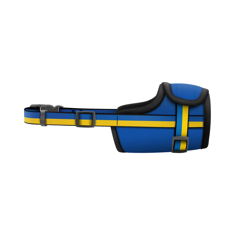 Намордник для собак WAUDOG Nylon «Colors of freedom» L 25-34 см (352-4020)