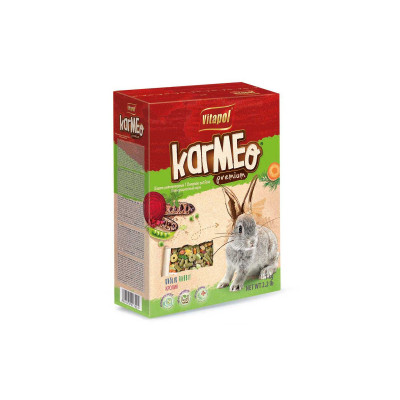 Корм для гризунів Vitapol KARMEO для кроликів 1 кг (5904479012029)