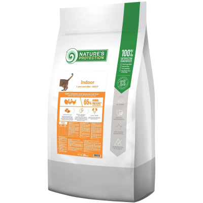 Сухий корм для кішок Nature's Protection Indoor Adult 18 кг (NPB46035)