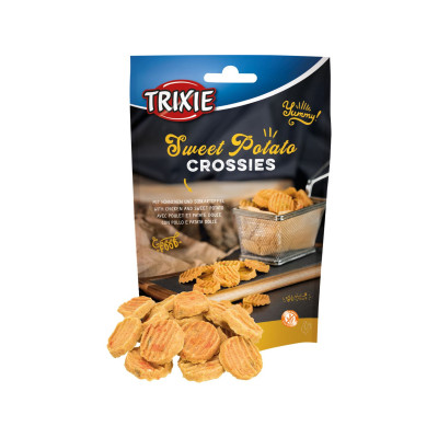 Ласощі для собак Trixie Sweet Potato Crossies 100 г (4053032449190)