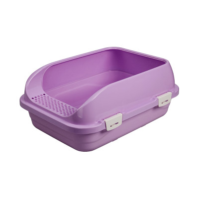 Туалет для котів AnimAll CNR-127 з лопаткою 58x42x24 см (фіолетовий) (2000981206406)