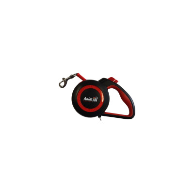 Повідок для собак AnimAll Reflector MS7110-5M L до 50 кг 5 м (червоно-чорний) (4820224500539)