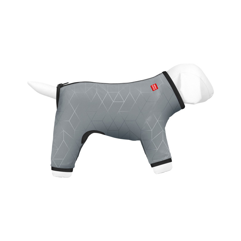 Дощовик для тварин Collar WAUDOG Clothes світловідбивний S40 В 56-59 см, З 37-40 см (5428)