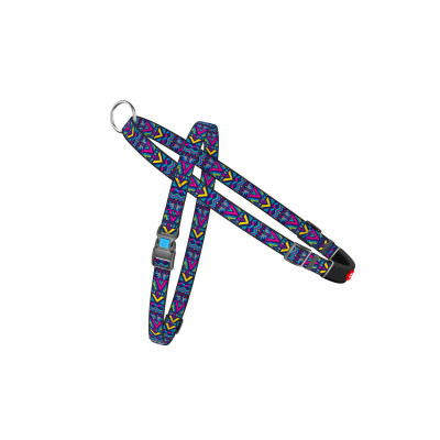 Шлея для собак WAUDOG Nylon з QR-паспортом "Інді" M (5395)