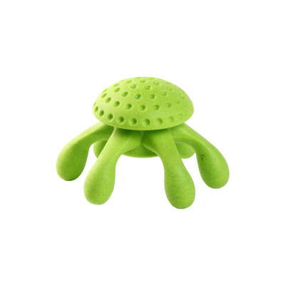 Іграшка для собак Kiwi Walker Восьминіг 13 см зелена (8596075002770)