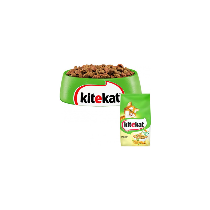 Сухий корм для кішок Kitekat Курка з овочами 1.8 кг (5900951137884)
