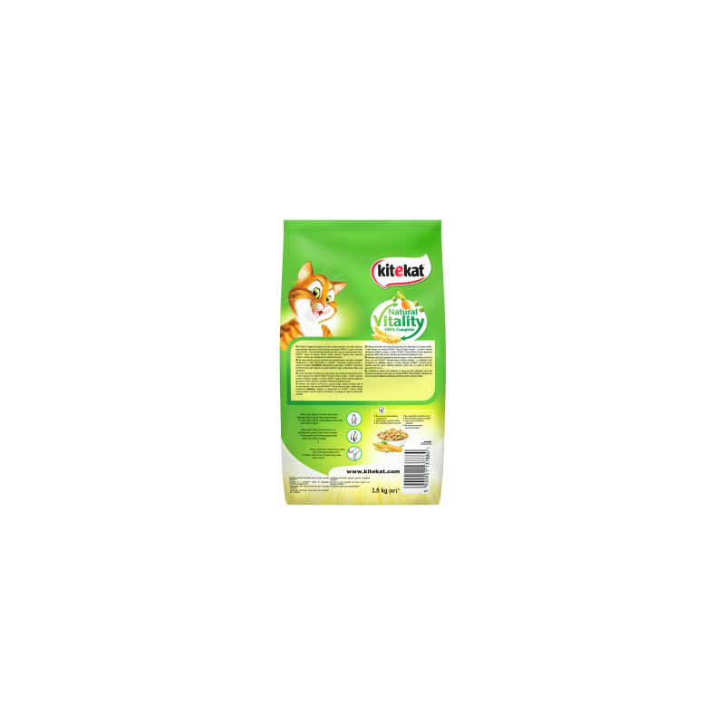 Сухий корм для кішок Kitekat Курка з овочами 1.8 кг (5900951137884)