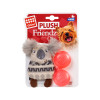 Іграшка для собак GiGwi Plush Коала з пискавкою 10 см (75012)