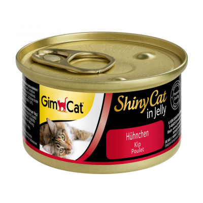 Консерви для котів GimCat Shiny Cat курка 70 г (4002064413112)