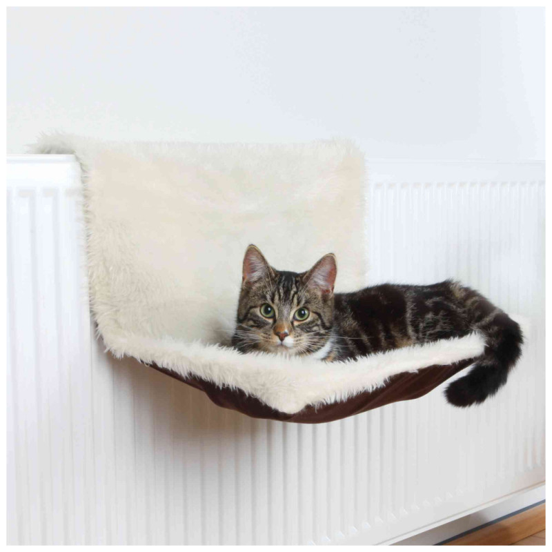 Лежак для тварин Trixie (45х26х31 см) на батарею Коричнево-бежевий (4011905431413)