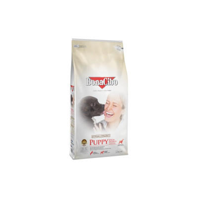 Сухий корм для собак BonaCibo Puppy High Energy Chicken&Rice with Anchovy 15 кг (BC405741)