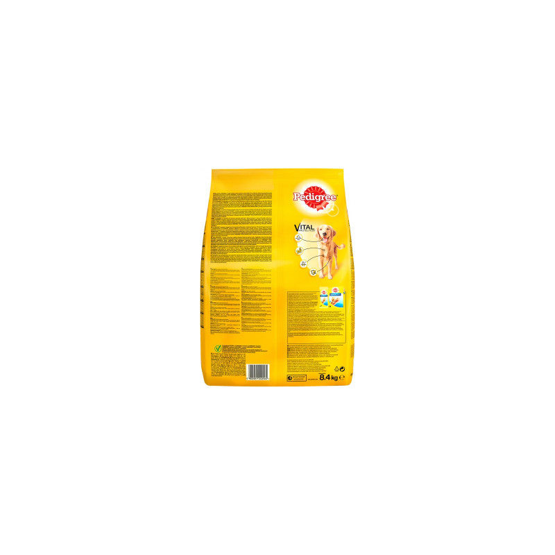 Сухий корм для собак Pedigree Яловичина та птиця 8.4 кг (5900951240560)