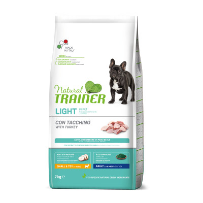 Сухий корм для собак Trainer Natural Super Premium Light in Fat Mini Adult 7 кг (8059149252698)