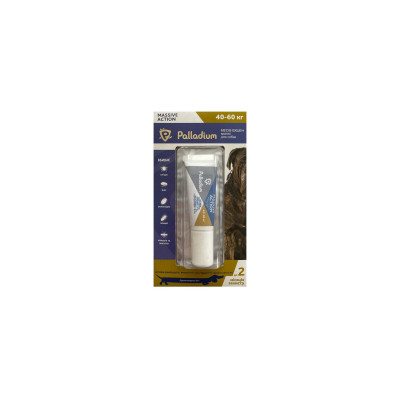 Краплі для тварин Palladium Massive Action для собак вагою 40-60 кг 1/8 мл (4820150205997)