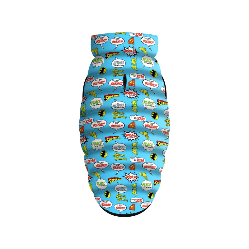 Курточка для тварин WAUDOG Clothes "Ліга Справедливості у блакитному" L 65 (0965-4002)