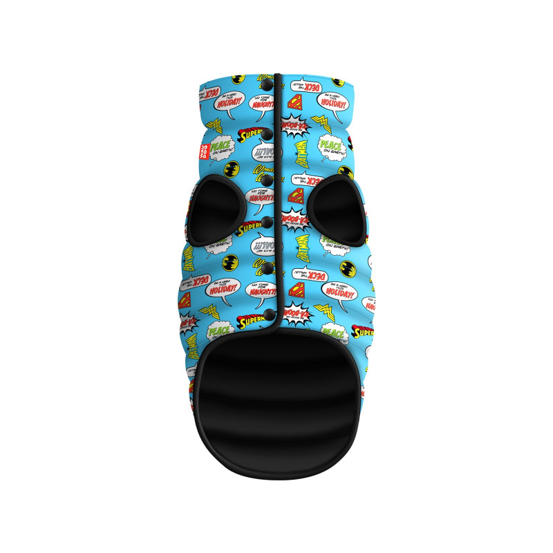 Курточка для тварин WAUDOG Clothes "Ліга Справедливості у блакитному" L 65 (0965-4002)