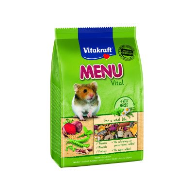 Корм для гризунів Vitakraft Menu Vital для хом’яків 400 г (4008239292223)