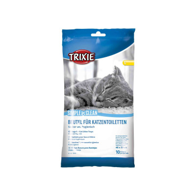 Пакети для котячого туалету Trixie Simple'n'Clean 59х46 см 10 шт (4011905040448)
