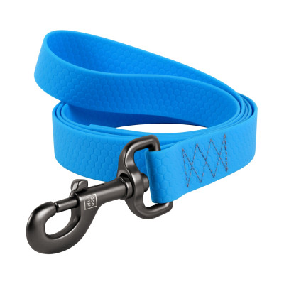Повідок для собак WAUDOG Waterproof L-XXL Ш 25 мм Д 305 см блакитний (27342)
