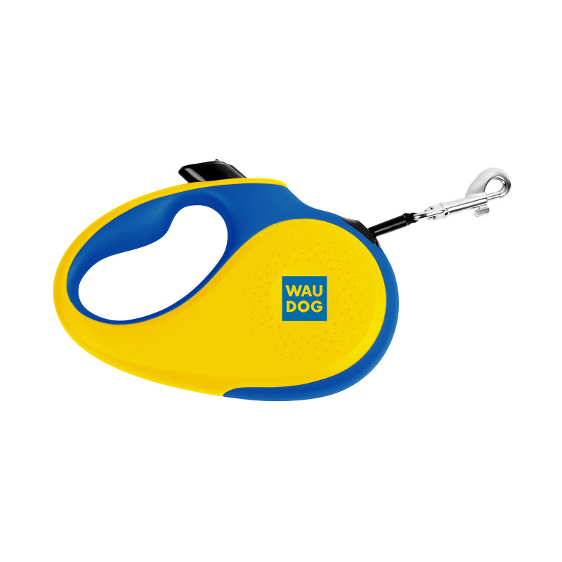 Повідок для собак WAUDOG R-leash Colors of freedom світловідбиваюча стрічка XS 3 м (380-4020)