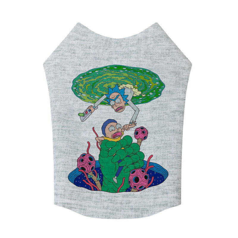 Борцівка для тварин WAUDOG Clothes "Рік та Морті 3" XS30 (293-0282)