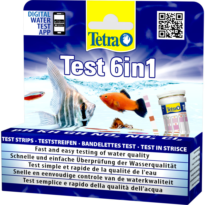 Тест для води Tetra Test 6 in 1 (4004218175488)