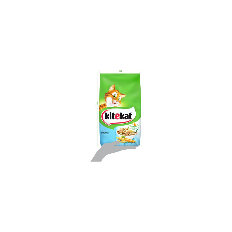 Сухий корм для кішок Kitekat Риба з овочами 1.8 кг (5900951279881)