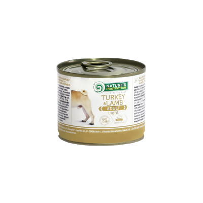 Консерви для собак Nature's Protection Adult Light Turkey&Lamb 200 г (KIK24519)