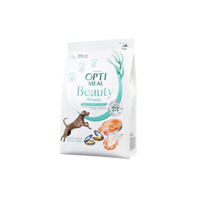 Сухий корм для собак Optimeal Beauty Fitness беззерновий на основі морепродуктів 4 кг (4820215366052)