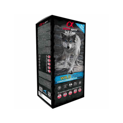 Напіввологий корм для собак Alpha Spirit Semi-moist WILD FISH BAG 1.5 кг (8436586310172)