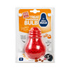 Іграшка для собак GiGwi Bulb Rubber Лампочка гумова М червона (2337)
