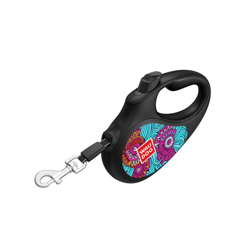Повідок для собак WAUDOG R-leash Літо світловідбиваюча стрічка XS 3 м (8123-0062-01)