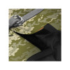 Шлея для собак WAUDOG Clothes з QR паспортом "Мілітарі" S2 (228-4026)