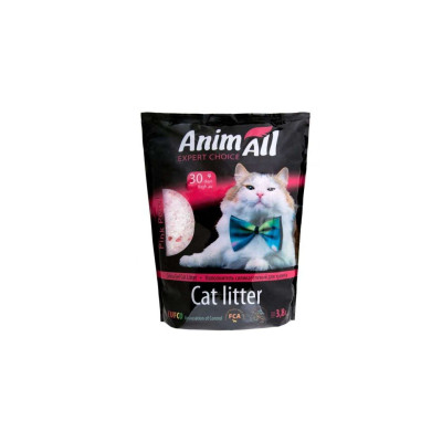 Наповнювач для туалету AnimAll Рожева пелюстка силікагелевий вбирний 1.6 кг (3.8 л) (2000981033460)