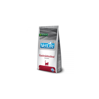 Сухий корм для кішок Farmina Vet Life Gastrointestinal при захворюванні ШКТ 400 г (8010276025197)