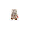 Іграшка для собак GiGwi Plush Сова з пискавкою 10 см (75036)