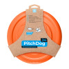 Іграшка для собак Collar Літаюча тарілка PitchDog 24 см жовтогаряча (62474)