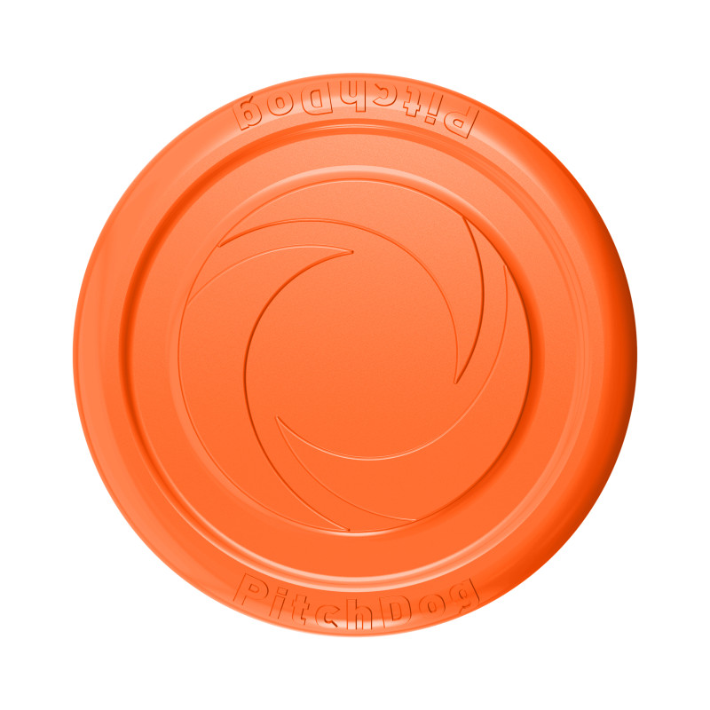 Іграшка для собак Collar Літаюча тарілка PitchDog 24 см жовтогаряча (62474)