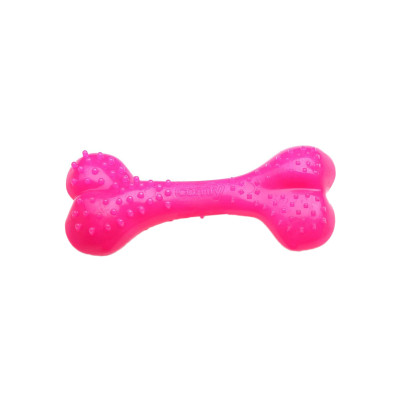 Іграшка для собак Comfy Mint Dental Bone кістка 12.5 см рожева (5905546191104)