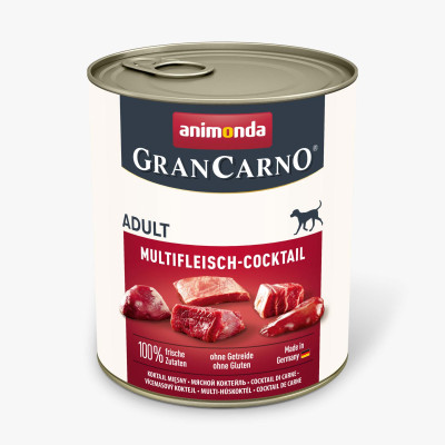 Консерви для собак Animonda GranCarno Adult Multi Meat Cocktail 800 г (4017721827393)