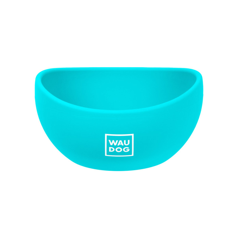 Посуд для котів WAUDOG Silicone Миска 250 мл блакитна (50812)