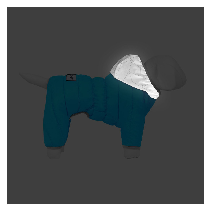 Комбінезон для тварин Collar AiryVest One S 32 блакитний (24152)