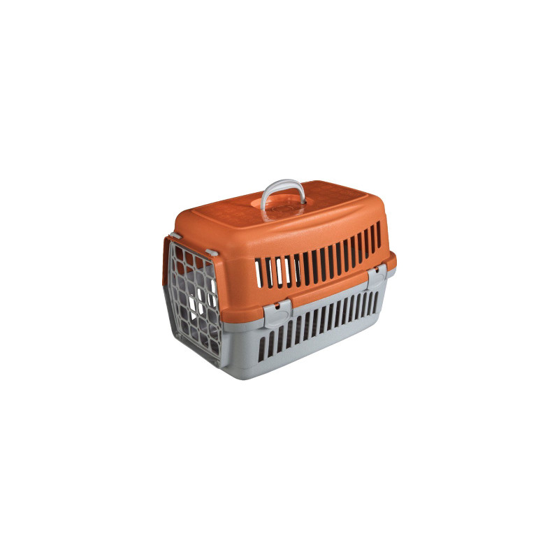 Переноска для тварин AnimAll CNR-102 48.5х32.5х32.5 см (жовтогаряча) (2000981202460)