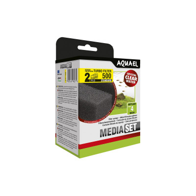 Наповнювач для акваріумного фільтра AquaEl Turbo Filter 500 л/год 2 шт (5905546198271)